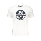 North Sails White Cotton T-Shirt -   -  North Sails.